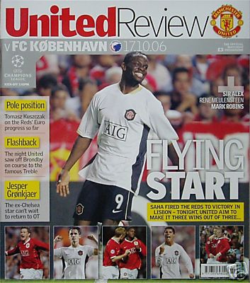 2006/07 CHAMPIONS LEAGUE - MAN UTD v COPENHAGEN